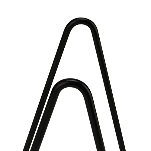ZEONHAK 12 PCS Black Plate Stands, 6 Inch Metal Frame Holder Pictural Stand, 15cm Display Stand Easel for Photo Picture Plate - Image 3
