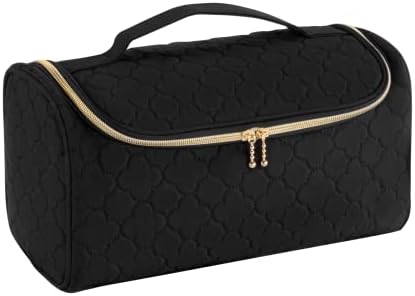 ALLSORTSOUTLET Travel Organiser Bag compatible for Dyson Airwrap Styler Portable Travel Storage Case for Air wrap Styler & Attachments (Black)