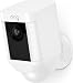 Ring Spotlight Cam Battery HD Security Camera with Built Two-Way Talk and a Siren Alarm, White, Works with Alexa