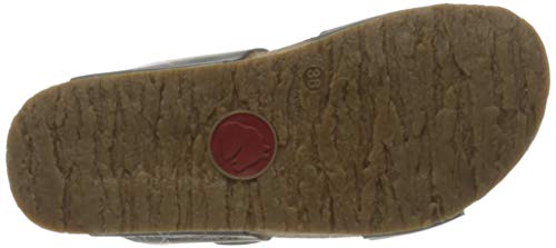 Image of HAFLINGER Andrea Elegant Leather Sandals with Rubber Sole and Cork Latex Footbed Unisex
