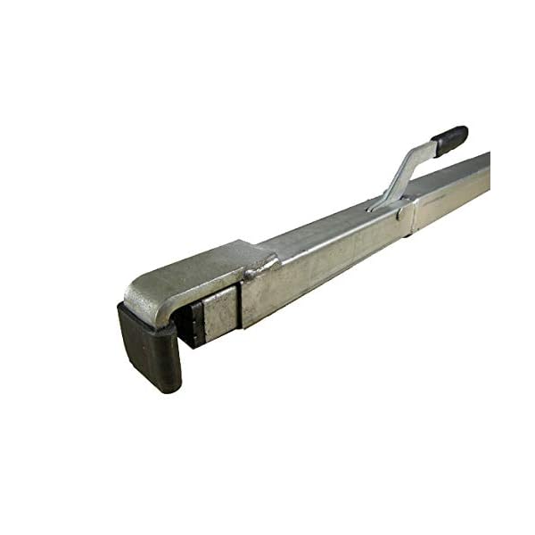 Profi-X Spannbrett Stahl | 1,20-2,91m | Klemmbrett Zwischenwandverschluss (1,50-2,00 m) – Bild 4