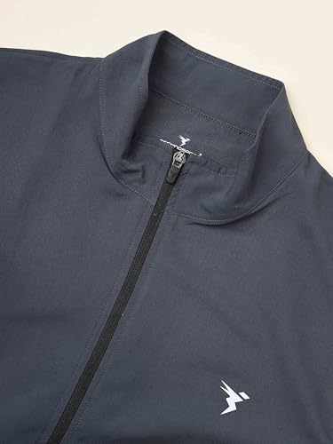 Image of TECHNOSPORT Men's Solid Polyester Techno Lite Jacket With SPF50+ And Microbial Properties