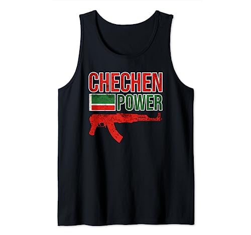 Chechen Power, Chechnya Flag, Chechnyan Tank Top