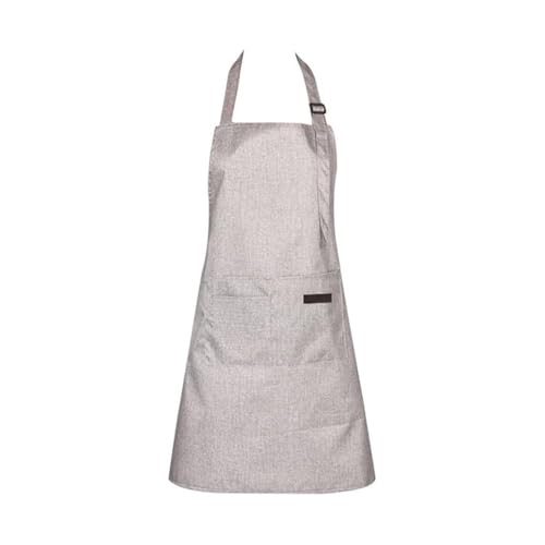 Orchid Premium Adjustable Kitchen Apron for Cooking Waterproof & Oil-Resistant Cooking Apron for Women with Large Front Pocket Durable Fabric Universal Fit Apron Chef Apron 75x70cm