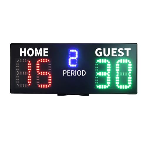 Marcador electrónico digital para baloncesto 5 dígitos