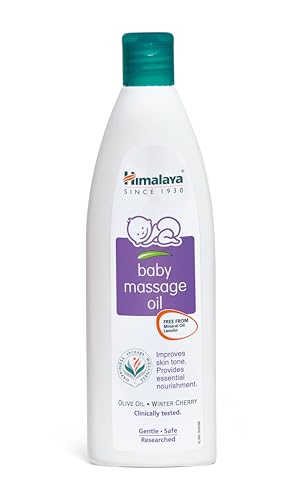 Himalaya Baby Massage Oil (200ml, White)