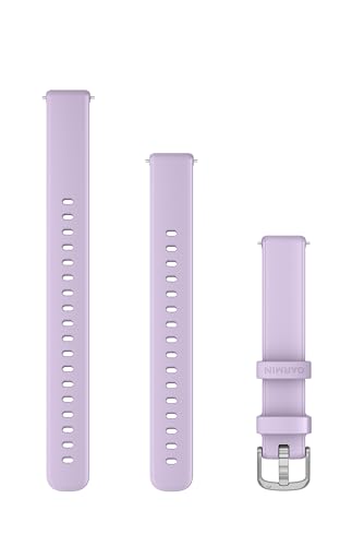Bracelets Garmin Lily en silicone violet avec deux tailles ajustables incluses