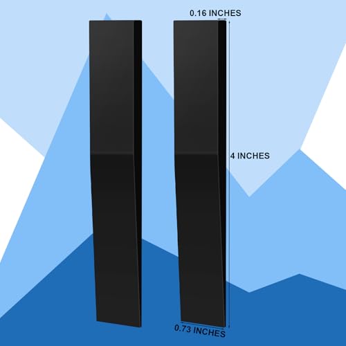 Otoolling 2 Pcs Metal Welding Wedge 4 Inches Pipe Spacer Wedge Welding Tools Precision Hardened Steel Gap Adjustment for Pipe Tools Gutter Fitting Metal Spacers for Welders