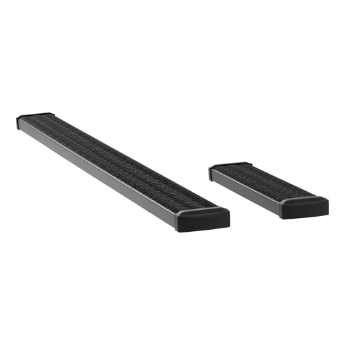 LUVERNE Grip Step 7 pulg Pasos Laterales Aluminio Negro miniatura 1