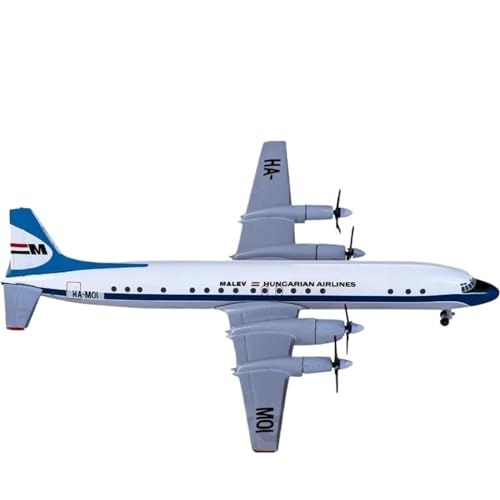 Modèle réduit Il-18 HA-Moi à l'échelle 1:400 Feng Shui AC411093 en alliage injecté pour collectionneurs