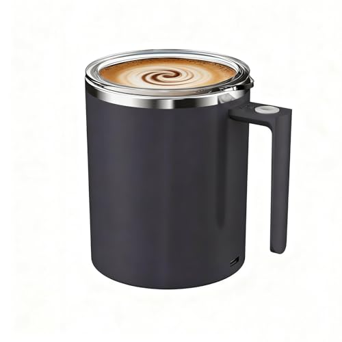 Taza auto mezcladora de café 12.2 oz con agitador magnético miniatura 1