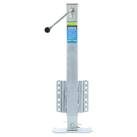 Seachoice Heavy Duty Trailer Jack, Fixed Mount Jack w/Drop Leg, 28.6 in. of Lift, Max Load 2,500 Lbs. Cover