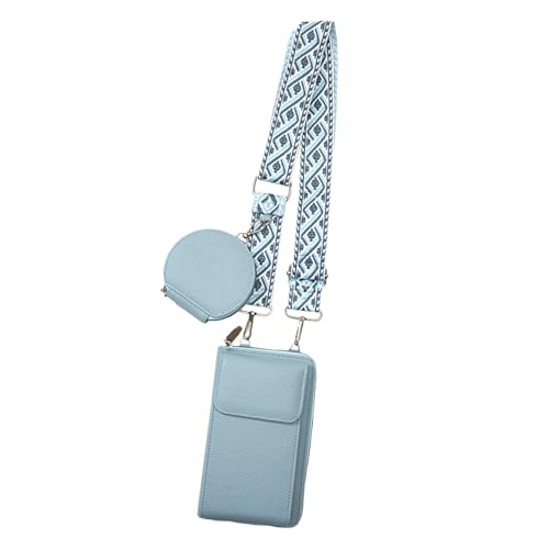 Applicazione multiuso: ottimizzata per i must have femminili, la nostra borsa per telefono da donna presenta più tasche e scomparti, tra cui un piccolo portamonete, per mantenere le tue carte, contanti e telefono cellulare al sicuro e organizzato. Sperimenta il perfetto equilibrio tra moda e praticità con il suo design elegante e la maggiore capacità di archiviazione