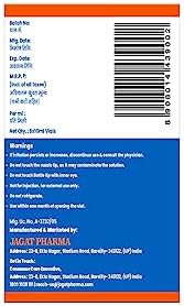 Jagat Pharma Isotine Eye Drop Palash Apamarg with 8 herbs |For Digital Screen Strain Redness Irritation Eye Pain Increased Screen Time Pollution|1 Box (10ml X 6 eye drops)