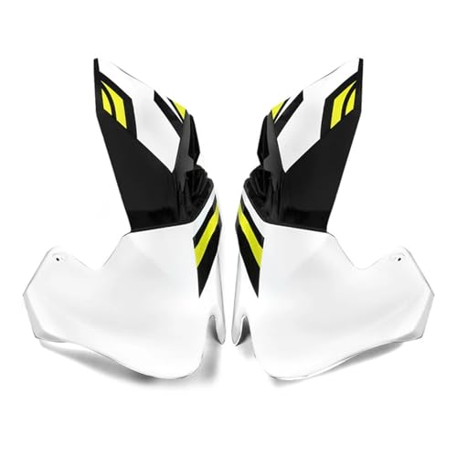 Ajuste para Kawasaki Z 900 2020-2024 Z-900 motocicleta ABS tanque panel lateral delantero moldura cubierta carenado carenado Z900 accesorios Radiador Marco De Tanque Refrigerante Agua Que Pro(White)