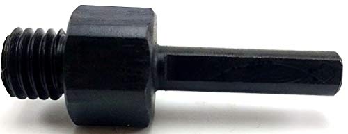 Drilax DRILAX_ADAPTER_F-TO-TRIANGLE Diamond Core Drill Bit Adapter 5/8 Inch - 11 Female Arbor To 3/8 Inch Triangle Male Shank Female Thread Back Holders To Regular Drill thumb #7