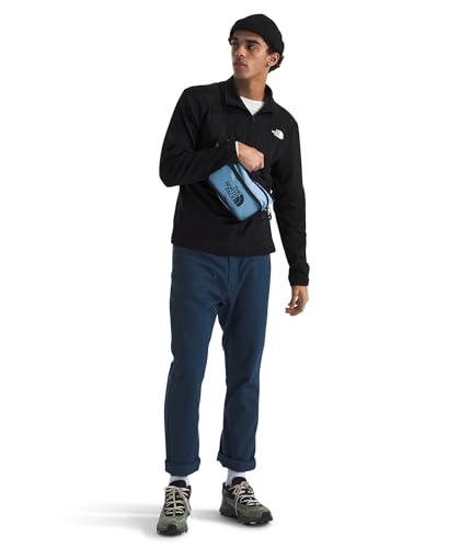 Image of THE NORTH FACE mens Cedar Trail Grid Fleece Quarter Zip Jacket | Cold Weather Top With Durable, Reinforced Bindings