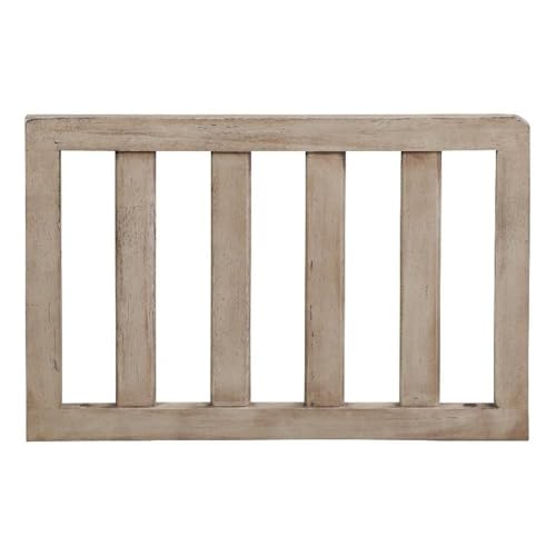 Pemberly Row Modern Traditional Wood Toddler Guard Rail in Natural