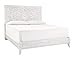 Signature Design by Ashley Paxberry Boho Chic Panel Adjustable Headboard ONLY, King, Whitewash