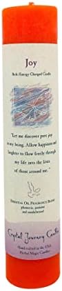 CRYSTAL JOURNEY Candle Pillar-Joy, 1 EA