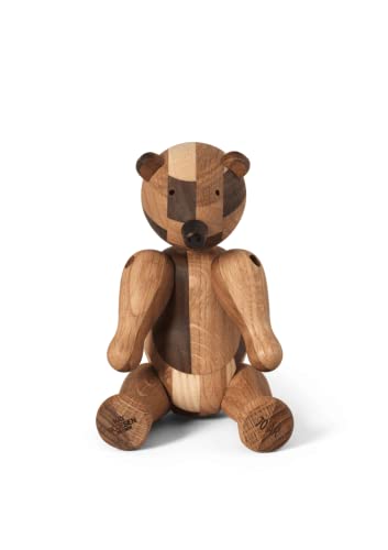 Kay Bojesen Reworked Anniversary Bear Small Figures 14.5 cm Anniversary Stamp, 6 x 9 x 14,5 cm
