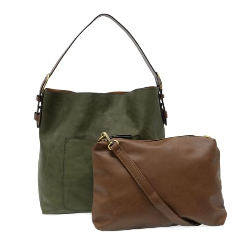 Image of Joy Susan Womens Faux Leather: Hobo 2-in-1 Handbag