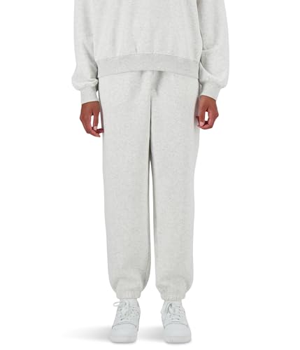 New Balance Women's Sport Essentials Fleece Jogger, Ash Heather, Large