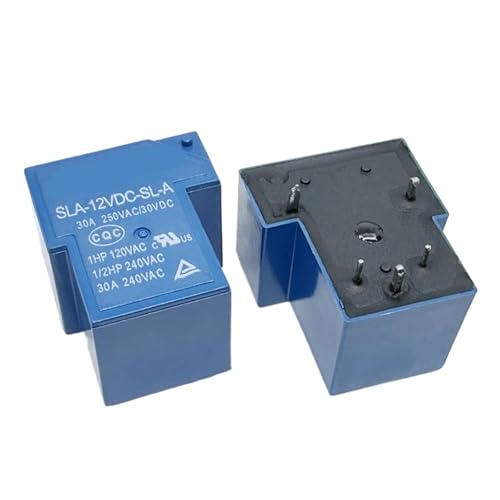 Relais SLA-12VDC-SL-A haute fiabilite T90A5-12V-30A a 5 broches d'origine