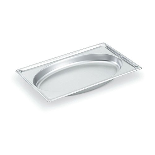 Steam Table Pans, Half Oval