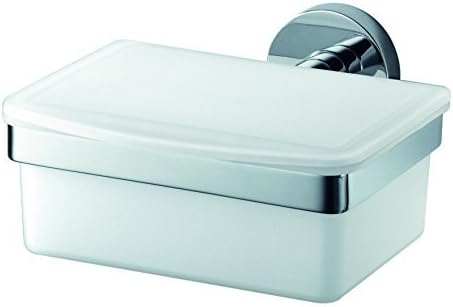 Haceka Kosmos Chrome Wipes Box, Silver by Haceka