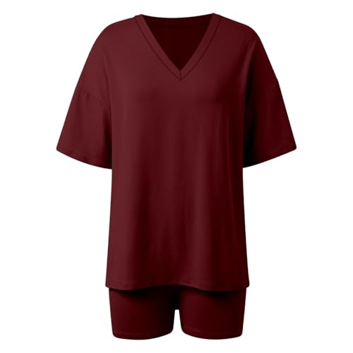 Ensemble d'été fluide short et haut ample pour femme - 2