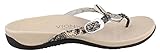 Vionic Women's Karina Arch Support Thong Sandal Natural 10 M US