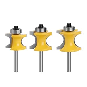 Graiting 3er Set Halb Runde Fräser