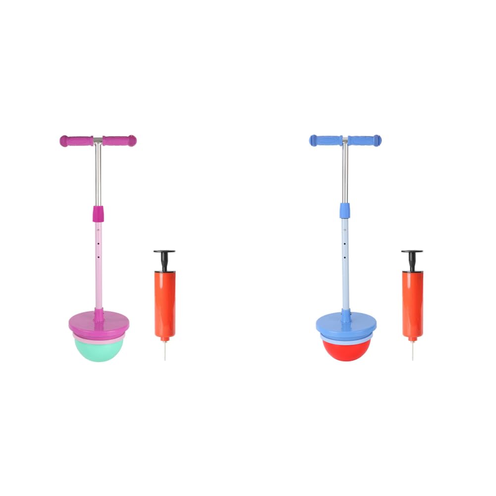 Kinder-Pogo-Stick mit Verstellbarer Höhe for Kinder 5-8 Jahre, Balance-Board, Pump-Grip, sicheres aktives Spielen for Jungen & Mädchen