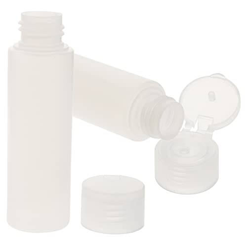 AUTSUPPL PE Flip Top Flasche 50ml Leere Quetschflasche Für Flüssigkeiten Reise Kosmetikbehälter Kompakte Und Handliche Flüssigkeitsflasche Ideal Für Reisen Und Alltag