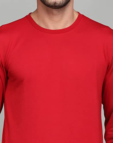 Image of SPUNN Men's Cotton Round Neck Full Sleeves Sweatshirt.