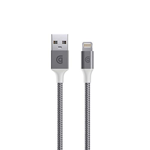 Griffin 5 ft Lightning Premium Charging Cable - Silver