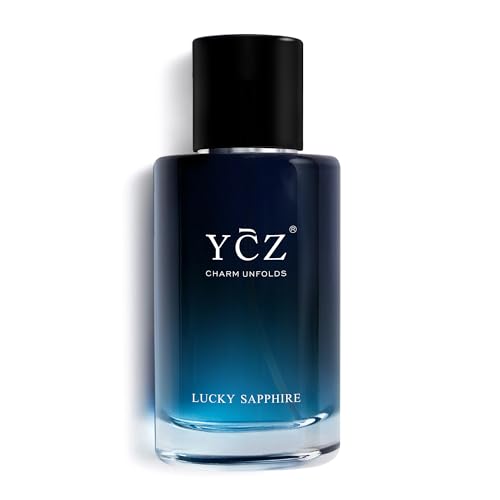 Ycz uninhibited cologne, long-lasting men's perfume, exudes a masculine free and easy aura, sweet flower and fruit fragrance, 1.7 oz portable and practical, a must for date night, romantic fragrance