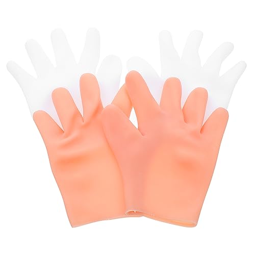 BELLIFFY Sunscreen Moisturizing Beauty Gloves 2 Pairs Household Lotion Gloves Portable Moisture Hands