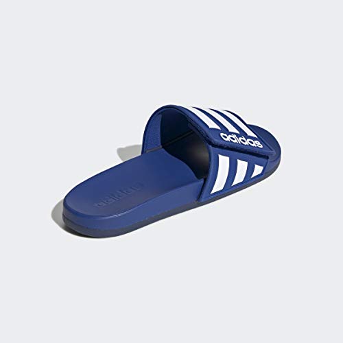 Image of Adidas Men ADILETTE COMFORT ADJ Synthetic Swim Slide FTWWHT /SCARLE /ROYBLU | GTD10