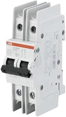 SU202M-C20, Miniature Circuit Breaker; Trip Curve C; 20 Amp; 2 Pole; UL489