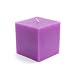 Zest Candle CPZ-133-12 3 x 3 in. Purple Square Pillar Candles -12pcs-Case- Bulk