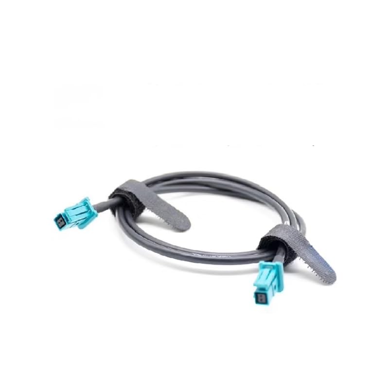 1000BASE-T1 - Cable Ethernet automotriz - Conectores TE MATEnet de 2 m (2302510-9), par trenzado blindado, dúplex completo de 1 Gbps, para ADAS, cámaras, conducción autónoma