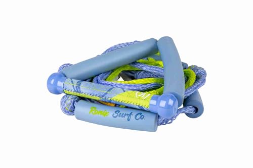 Ronix Ropes - Womens Bungee Surf Rope w/10 in. Handle - 25ft. 4-Sect. Rope - Lavender
