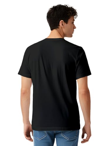 Image of 100% PIMA Cotton T Shirt for Man | Premium Men T-Shirts Regular Fit | Half Sleeve Round Neck Cotton Tshirt for Man | Mens Tees Made for Indian Climate | Available in 10 Colours