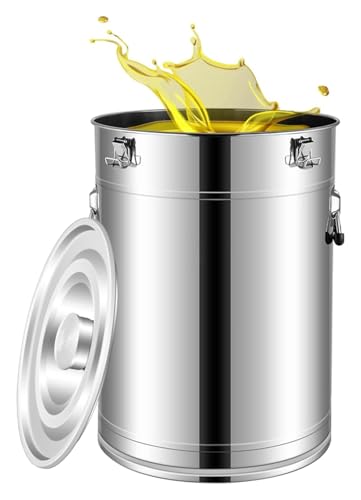 Bidon de stockage hermétique en acier inoxydable haut de gamme pour liquides