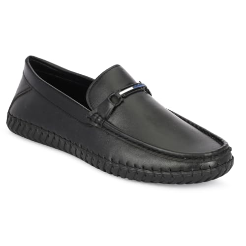 Image of Kavox Men Casual Loafers | Lightweight Slip-On Driving Shoes | Comfortable Cushioned Walking Shoes | Soft Flexible Everyday Comfort Footwear KVX 03