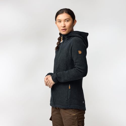 Fjällräven Damen Kaitum Fleecejacke, Dark Grey, M