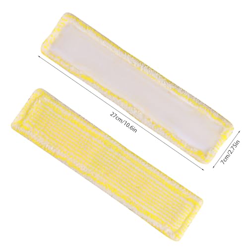 APOMOONS Ersatzmikrofaser für Kärcher 4 Stück Mikrofaser Wischbezug Fenstersauger zubehör Pads für Kärcher WV2 WV5 WV6 Plus Premium WV50 WV6 WV70 WV75 WV55 WV60 2.633-130.0