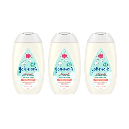 Johnson's Baby CottonTouch: Nourishing Face and Body Lotion for Newborns